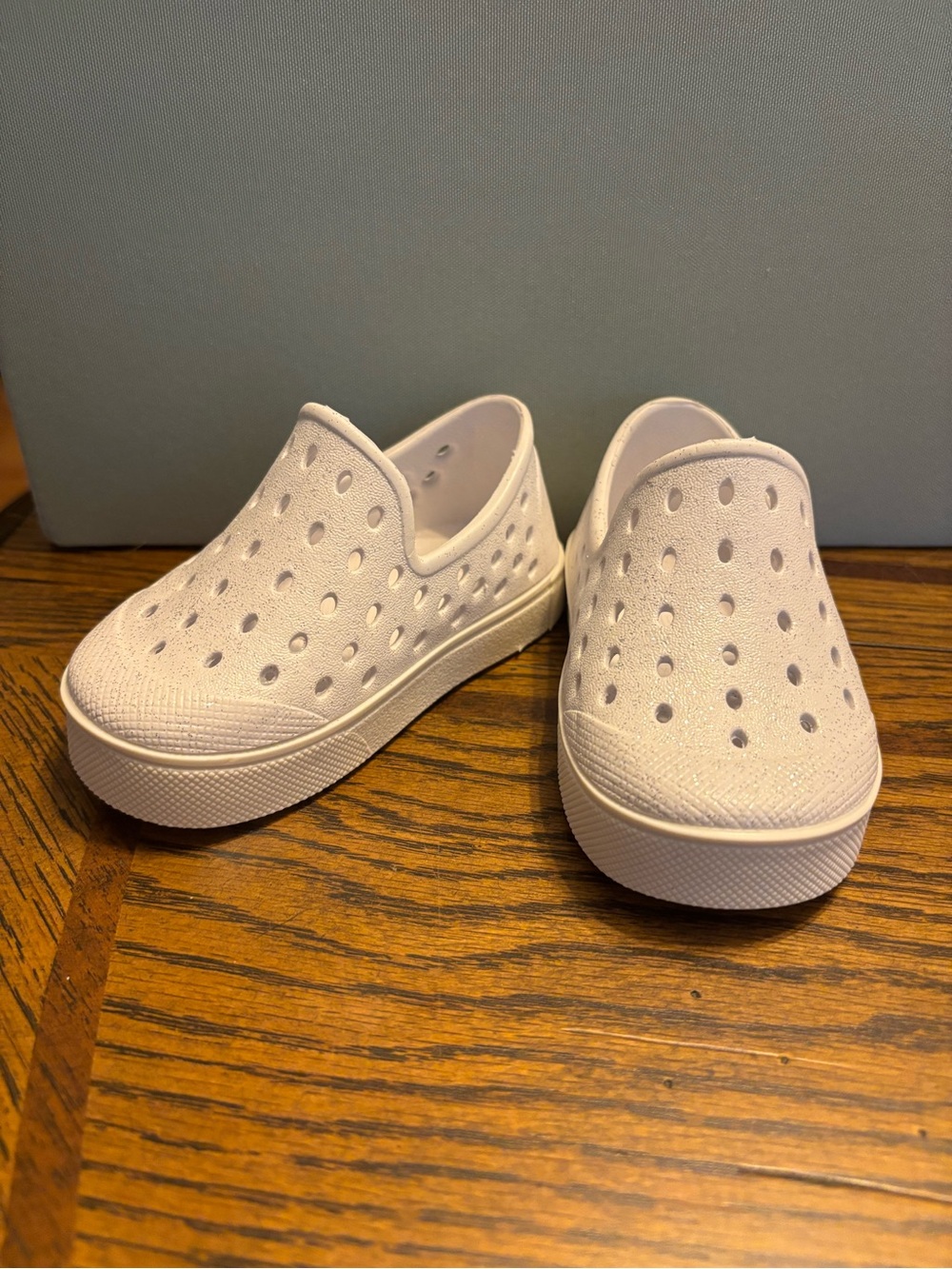 Sperry Kids Slip-On Perforated Casual Shoe - White